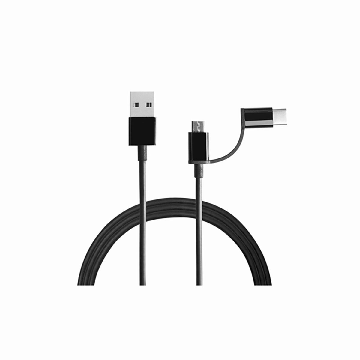 Mi 2-in-1 USB Cable (Micro USB to Type-C) 100cm - Image 1