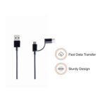Mi 2-in-1 USB Cable (Micro USB to Type-C) 100cm - Image 2
