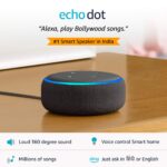 Echo Dot (3rd Gen) – New and improved smart speaker with Alexa (Black)