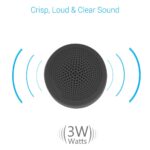 Portronics PICO Bluetooth 5.0 Personal Mini Portable Stereo Speaker with TWS, Crisp, Loud and Clear 3W, Black - Image 2