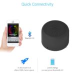 Portronics PICO Bluetooth 5.0 Personal Mini Portable Stereo Speaker with TWS, Crisp, Loud and Clear 3W, Black - Image 4