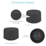 Portronics PICO Bluetooth 5.0 Personal Mini Portable Stereo Speaker with TWS, Crisp, Loud and Clear 3W, Black - Image 3