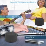 Portronics PICO Bluetooth 5.0 Personal Mini Portable Stereo Speaker with TWS, Crisp, Loud and Clear 3W, Black - Image 8