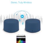 Portronics PICO Bluetooth 5.0 Personal Mini Portable Stereo Speaker with TWS, Crisp, Loud and Clear 3W, Blue - Image 5