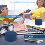 Portronics PICO Bluetooth 5.0 Personal Mini Portable Stereo Speaker with TWS, Crisp, Loud and Clear 3W, Blue - Image 8