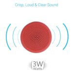 Portronics PICO Bluetooth 5.0 Personal Mini Portable Stereo Speaker with TWS, Crisp, Loud and Clear 3W, Red - Image 2