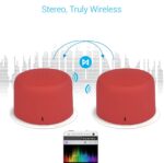 Portronics PICO Bluetooth 5.0 Personal Mini Portable Stereo Speaker with TWS, Crisp, Loud and Clear 3W, Red - Image 6