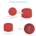 Portronics PICO Bluetooth 5.0 Personal Mini Portable Stereo Speaker with TWS, Crisp, Loud and Clear 3W, Red - Image 3
