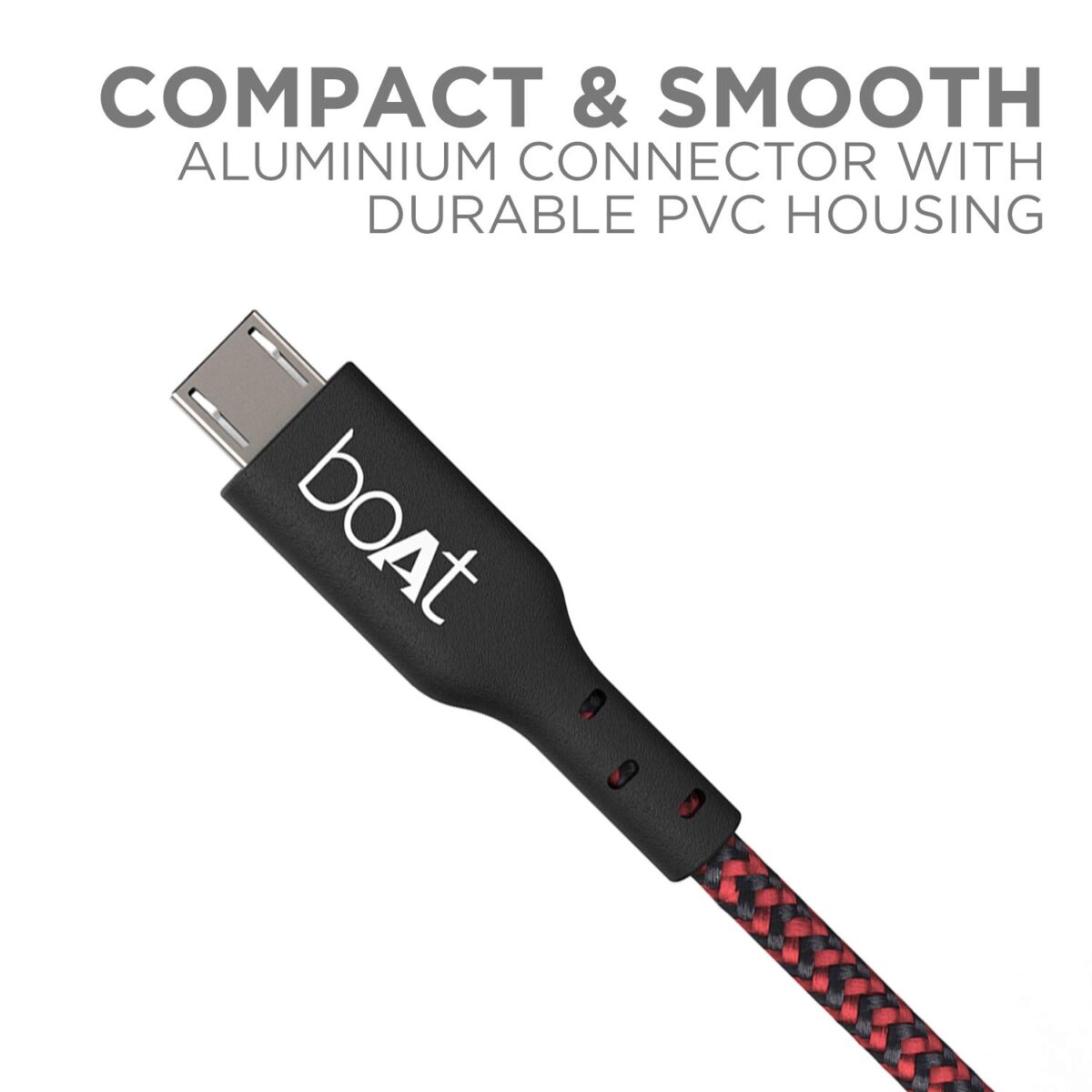 boAt USB 150 Micro USB Data Cable 1.5m (Black) - Image 7