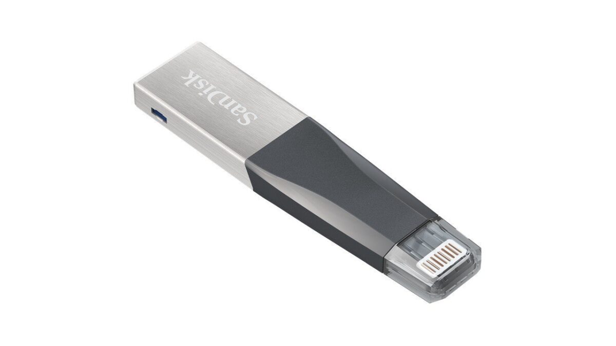 SanDisk iXpand Mini 64GB USB 3.0 Flash Drive for iPhone OTG and Computer - Image 1