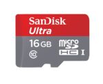 SanDisk 16GB Class 10 Micro SDHC Memory Card
