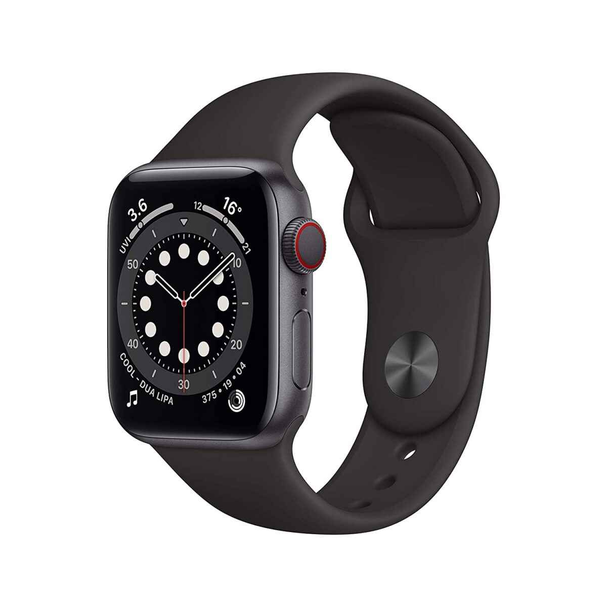 Apple New  Watch Series 6 (GPS + Cellular, 40mm) - (Space Grey) - Image 1