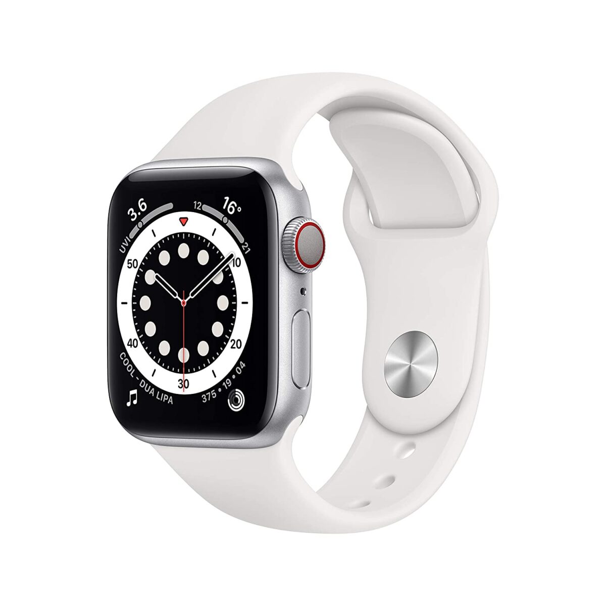 Apple Watch Series 6 (GPS + Cellular, 40mm) - (Silver) - Image 1