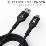 boAt  A 350 Type C USB Cable 1.5m (Black) - Image 5