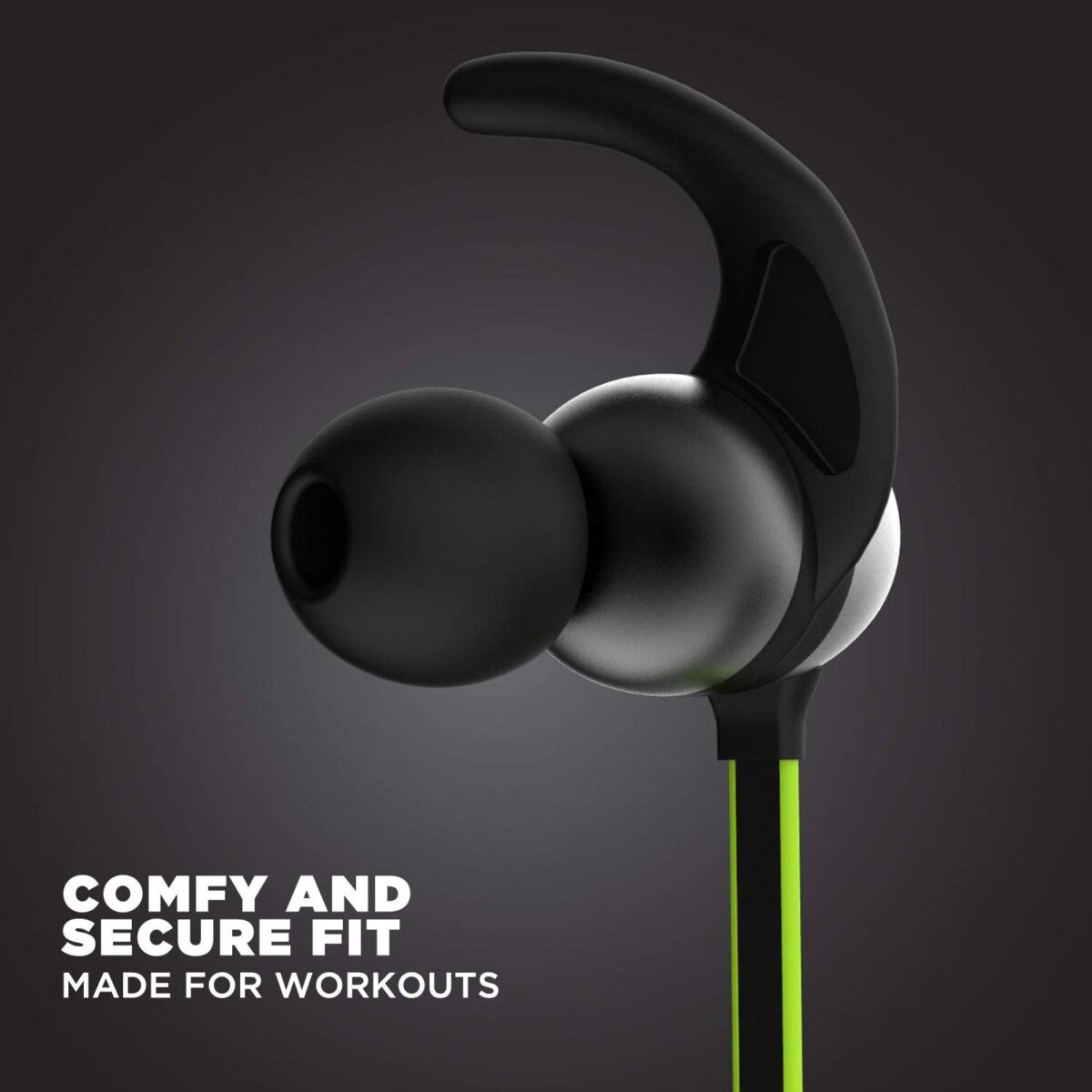 boAt Rockerz 255 Sports in-Ear Bluetooth Neckband Earphone with Mic (Neon) - Image 6