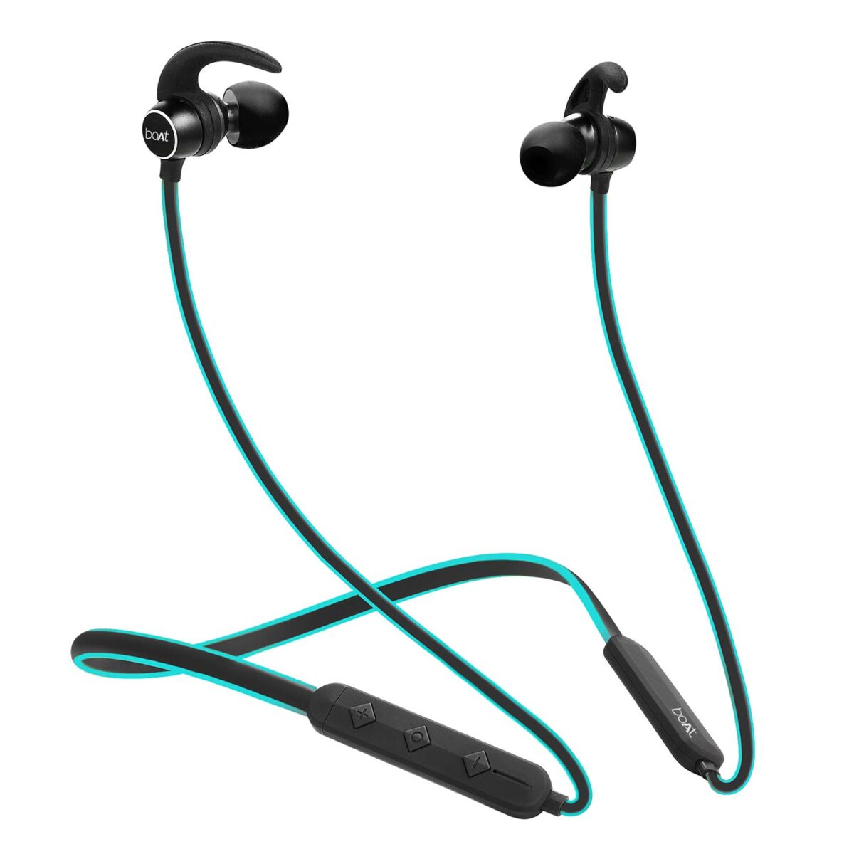 boAt Rockerz 255 Sports in-Ear Bluetooth Neckband Earphone Mic (Ocean Blue) - Image 1