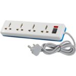 Havells Spikestar 4 Socket Extension Boards  (White)
