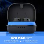 boAt Airdopes 201 Bluetooth Truly Wireless Earbuds with Mic(Furious Blue) - Image 3