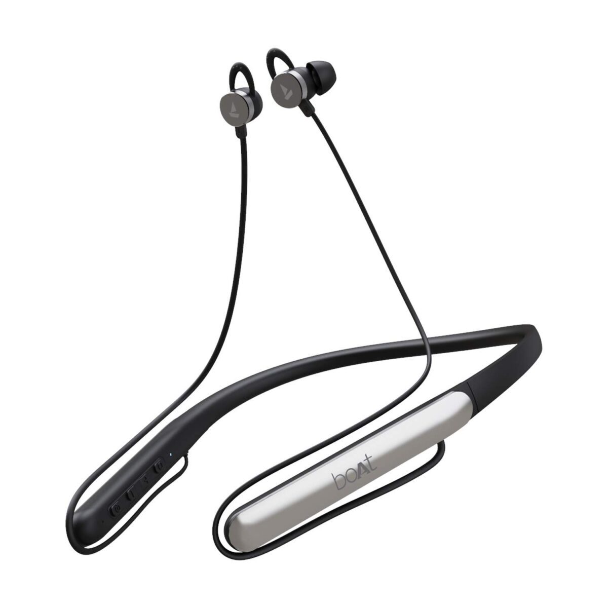boAt Rockerz 295v2 Wireless Neckband with BT v5.0 12H Playback(Active Black) - Image 1