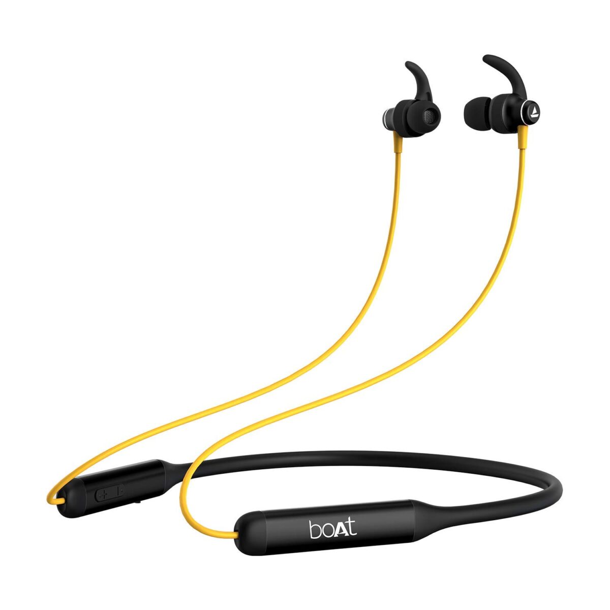boAt Rockerz 335 Wireless Neckband(Blazing Yellow) - Image 1