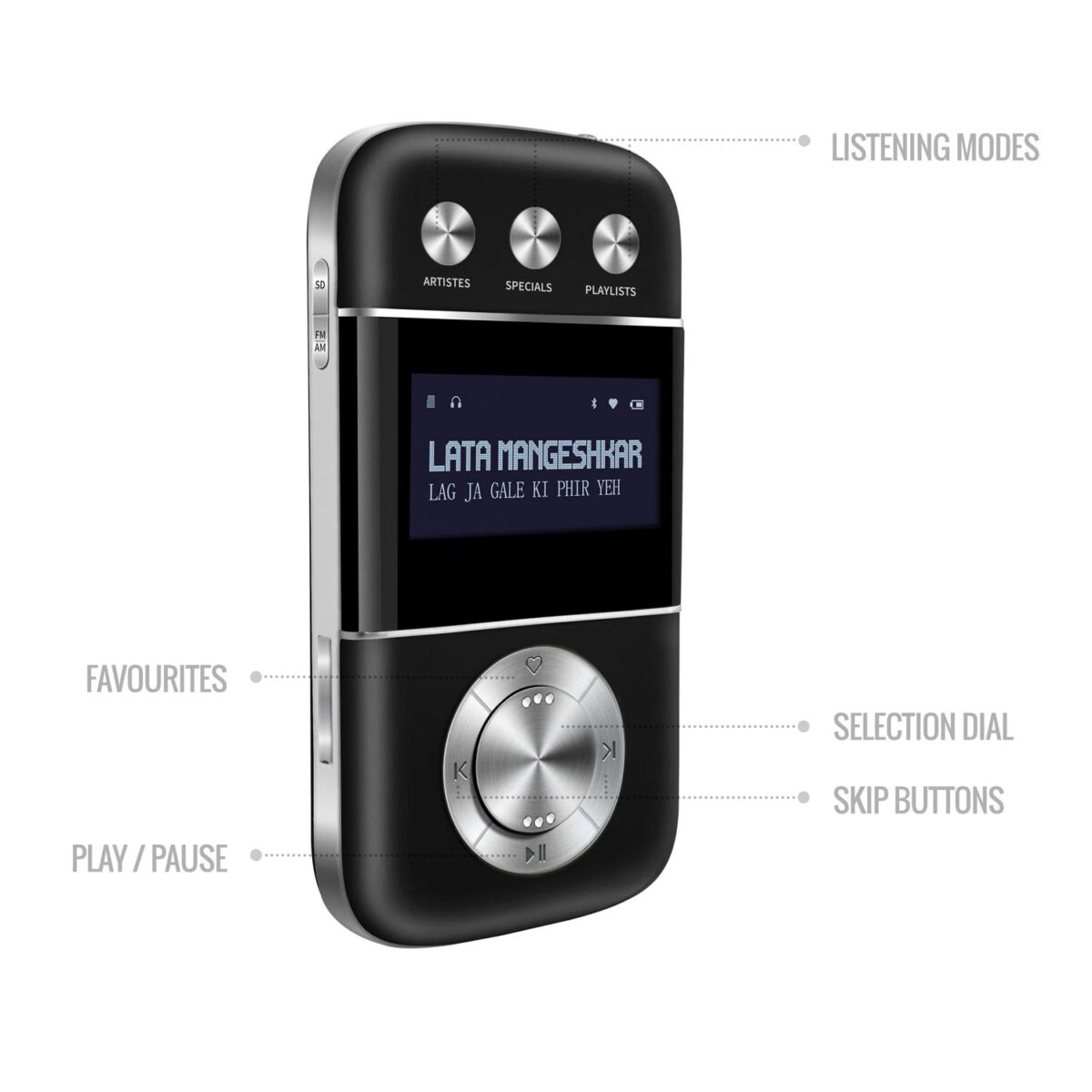 Saregama Carvaan Go 2.0- (Classic Black) - Image 4