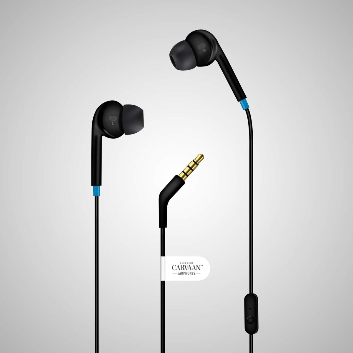 Saregama Carvaan Earphones GX01 with Mic- (Classic Black) - Image 6