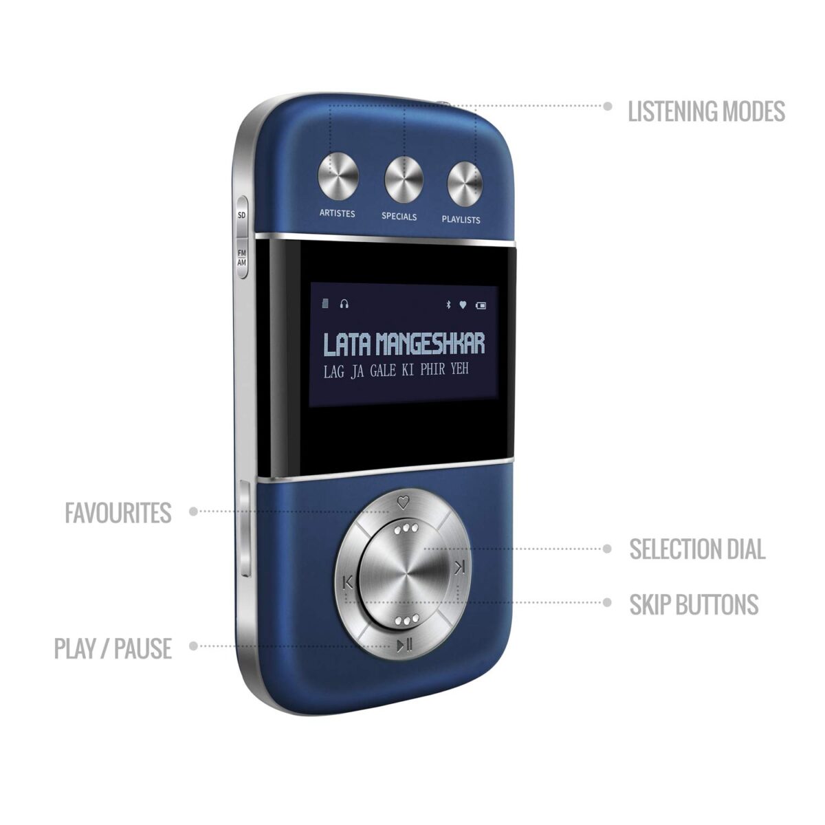 Saregama Carvaan Go 2.0- (Blooming Blue) - Image 5