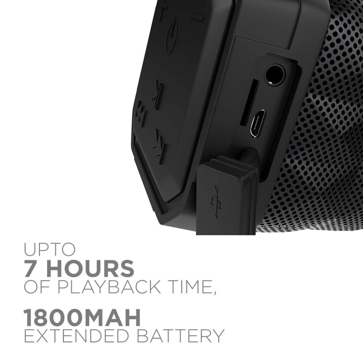 boAt Stone 650R 10W Bluetooth Speaker (Charcoal Black) - Image 3
