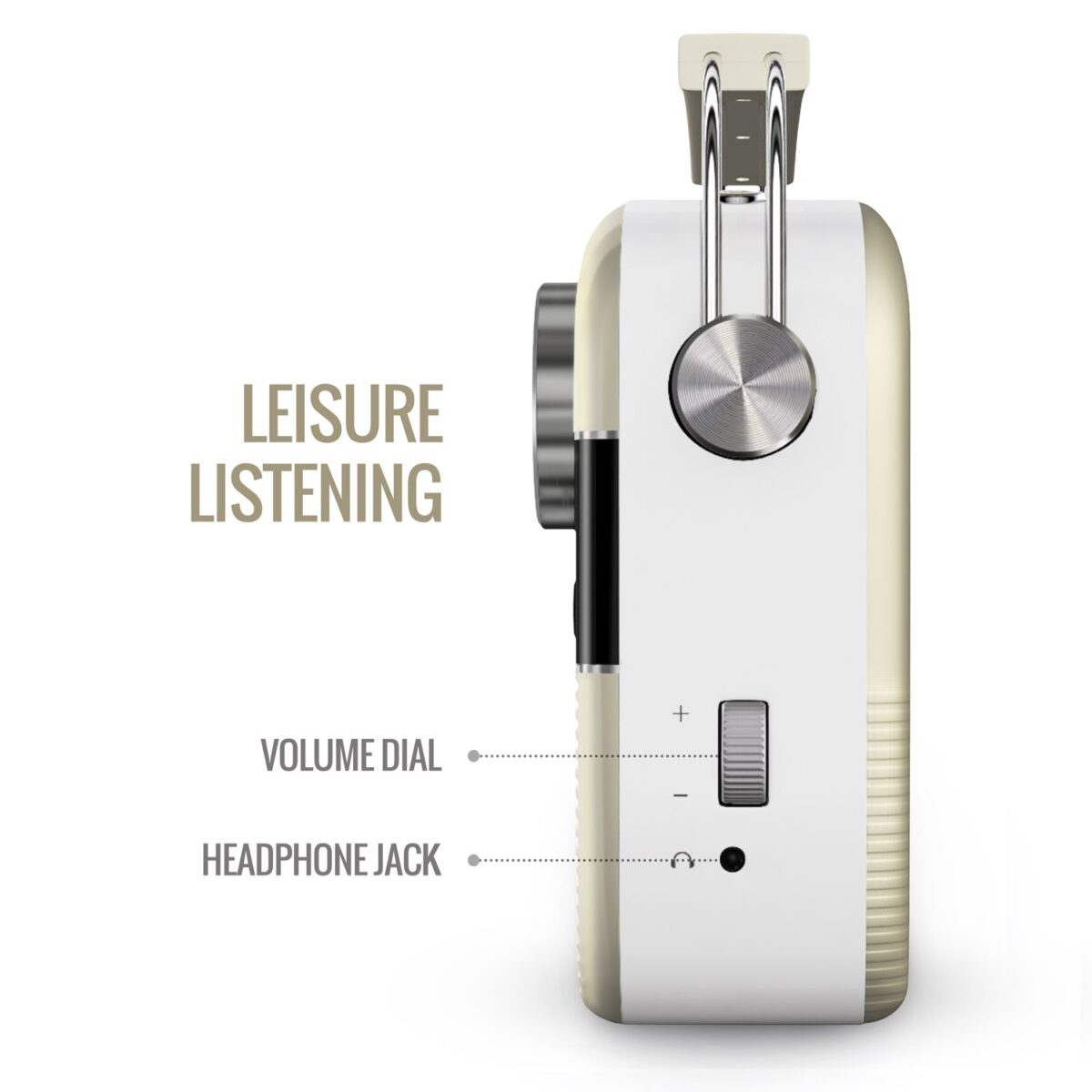 Saregama Carvaan SKU-R20008 Portable Digital Music Player (Porcelain White) with Out Remote - Image 2
