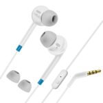 Saregama Carvaan Earphones GX01 with Mic-  (Classic White)