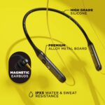 boAt Rockerz 335 Wireless Neckband(Blazing Yellow) - Image 4