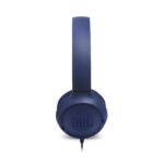 JBL Tune 500 Wired On Ear Headphone (Blue) - Image 3