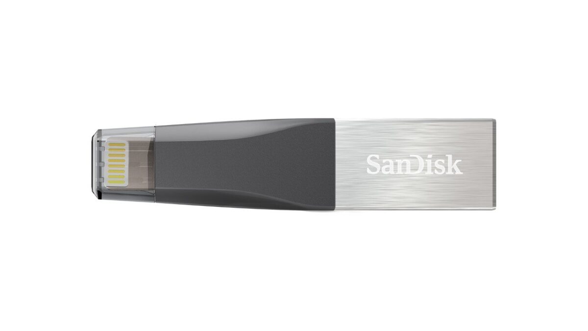SanDisk iXpand Mini 32GB USB 3.0 Flash Drive for iPhone and Computer - Image 2