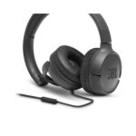 JBL Tune 500 Wired On Ear Headphone (Black) - Image 2