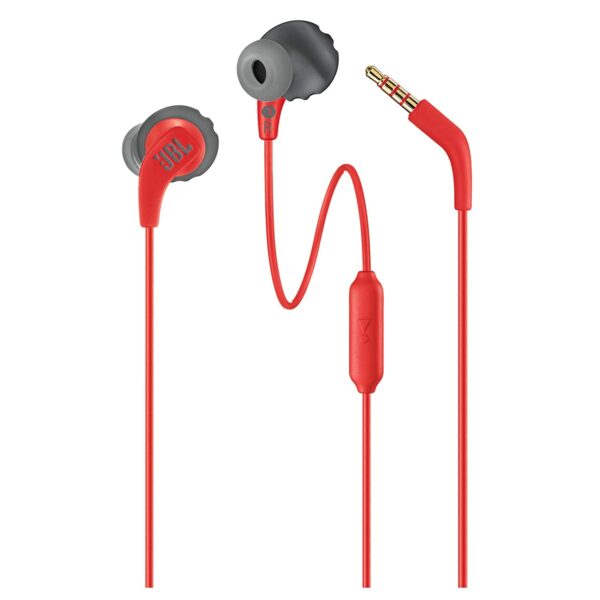 JBL Endurance Run, Sports in Ear Wired Earphones (Red)