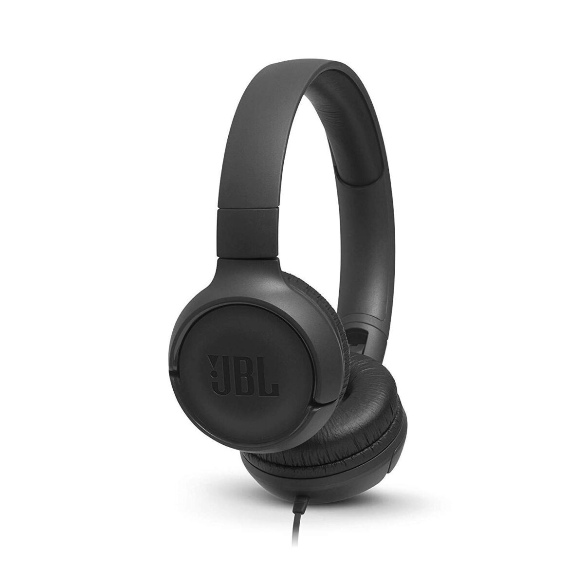 JBL Tune 500 Wired On Ear Headphone (Black) - Image 1