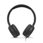 JBL Tune 500 Wired On Ear Headphone (Black) - Image 5
