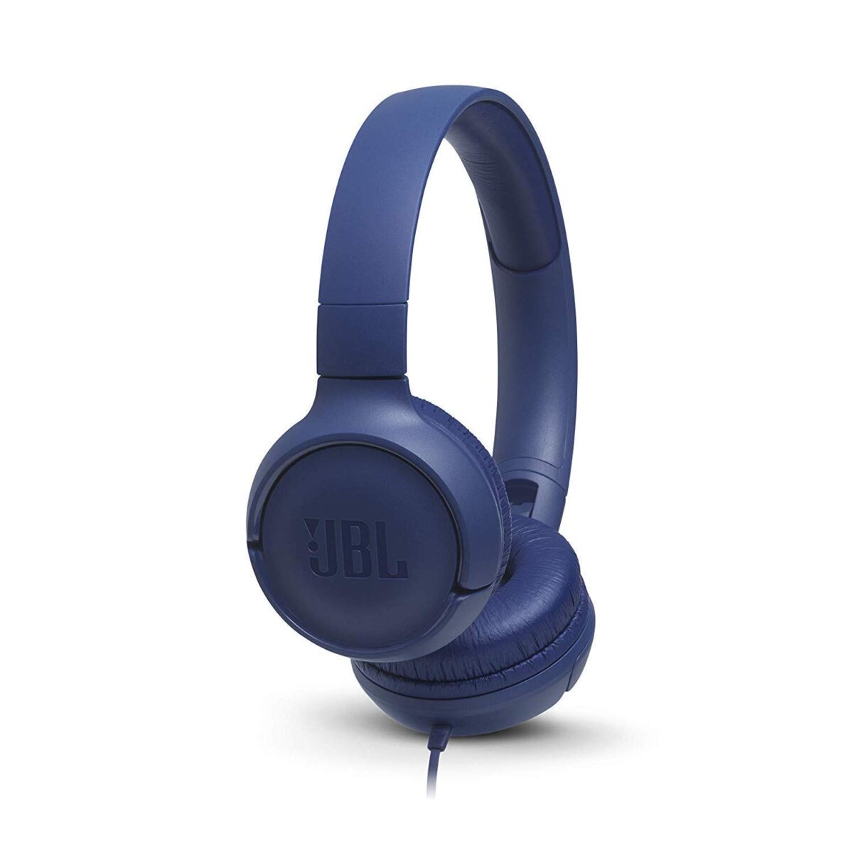 JBL Tune 500 Wired On Ear Headphone (Blue) - Image 1