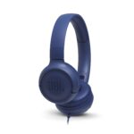 JBL Tune 500 Wired On Ear Headphone (Blue)