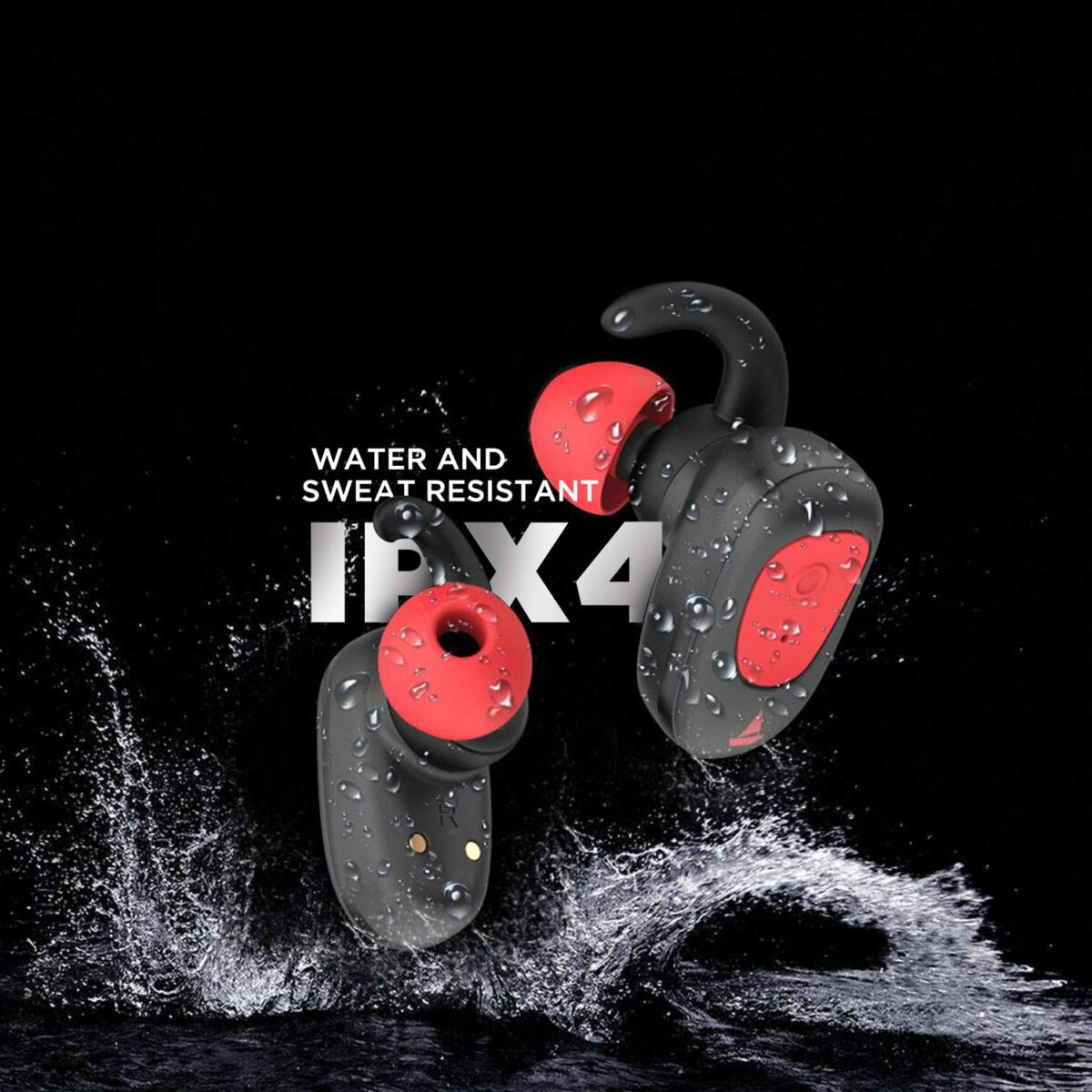 boAt Airdopes 201 Bluetooth Truly Wireless Earbuds with Mic(Raging Red) - Image 4