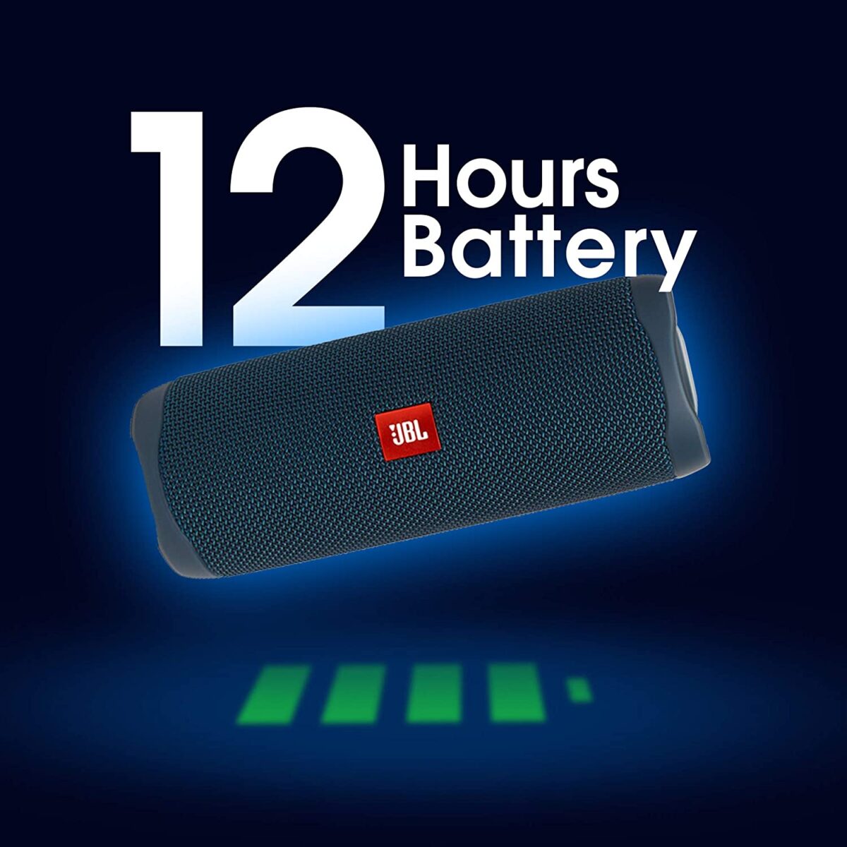 JBL Flip 5 Wireless Portable Bluetooth Speaker (Black) - Image 6