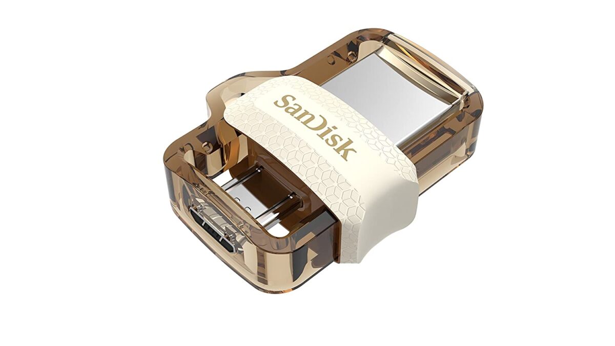 SanDisk Ultra Dual 64 GB USB 3.0 OTG Pen Drive (Gold) - Image 2