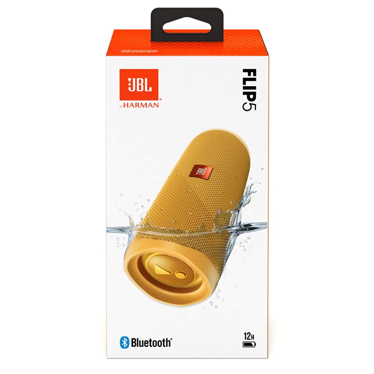 JBL Flip 5 Wireless Portable Bluetooth Speaker (Yellow) - Image 8