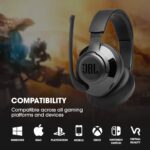 JBL Quantum 200 Wired Over-Ear Gaming Headphone - Image 2