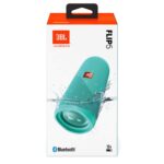 JBL Flip 5 Wireless Portable Bluetooth Speaker (Teal) - Image 7