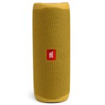 JBL Flip 5 Wireless Portable Bluetooth Speaker (Yellow)