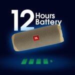 JBL Flip 5 Wireless Portable Bluetooth Speaker (Sand) - Image 2