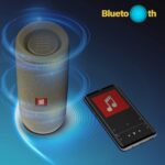 JBL Flip 5 Wireless Portable Bluetooth Speaker (Sand) - Image 4