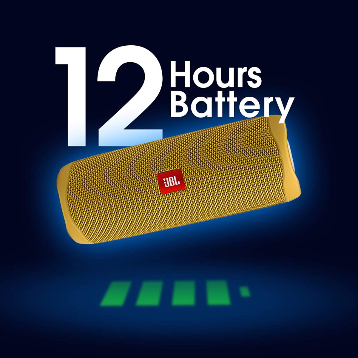 JBL Flip 5 Wireless Portable Bluetooth Speaker (Yellow) - Image 7