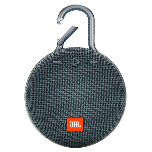 JBL Clip 3 Ultra-Portable Wireless Bluetooth Speaker (Blue)